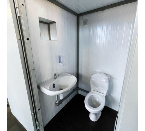 Туалетная кабина с унитазом утепленная Север (BMKS-U)