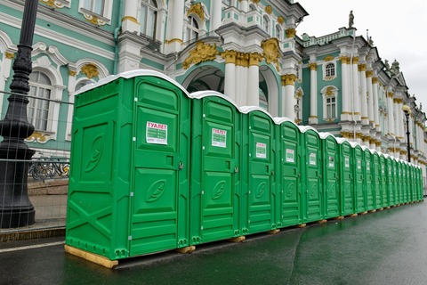 Туалетные кабины в Санкт-Петербурге